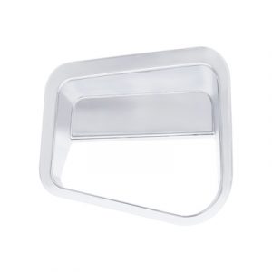 Chrome Plastic Fairing Latch Cover For 2018-2024 Volvo VNL