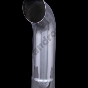 Stack Curved 4"X18 id Chrome