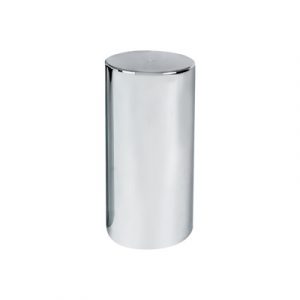 33mm X 4-1/4" Chrome Plastic Tall Cylinder Nut Cover - Thread-On