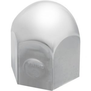 Standard Cr Steel Lug Nut Cover w/o Flange 7/16" to 1" W