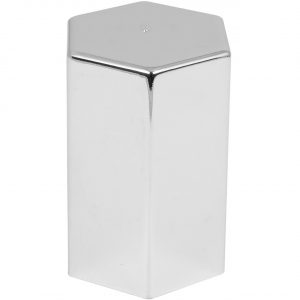 Hex Chrome Plastic Lug Nut Cover 3 Inch