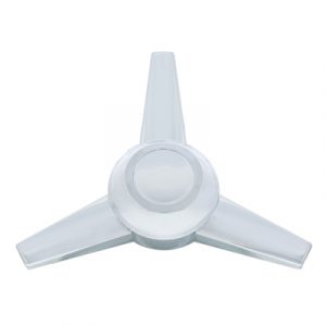 Chrome Plastic 3 Extra Long Straight Bar Spinner Only