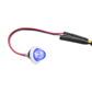 4 LED Dual Function 3/4" Mini Watermelon Light (Clearance/Marker) - Blue LED/Clear Lens