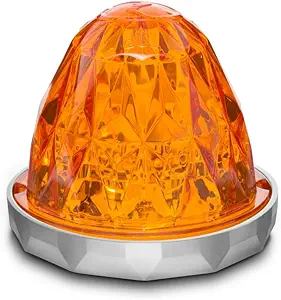 Jewel Watermelon Light Amber Lens and Amber LEDs