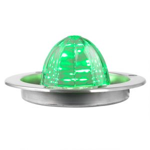 Classic Watermelon LED w/Stainless Steel Flange Mount Bezel