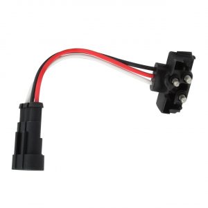 3-Pin to Standard 3-Prong Light Plug Adapter