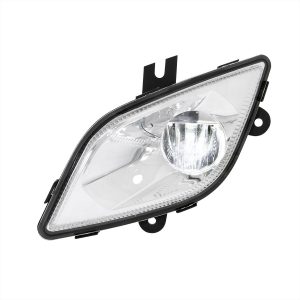 Chrome Single LED Fog Light For 2018-2024 Freightliner Cascadia - Driver - Competition Series