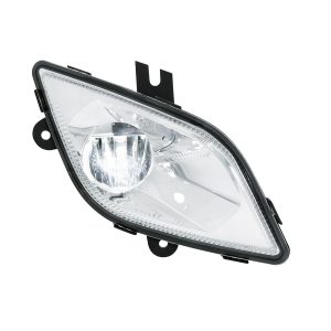 Chrome Single LED Fog Light For 2018-2024 Freightliner Cascadia - Passenger - Competition Series