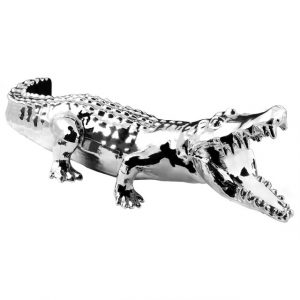 Chrome Wild Alligator Hood Ornament