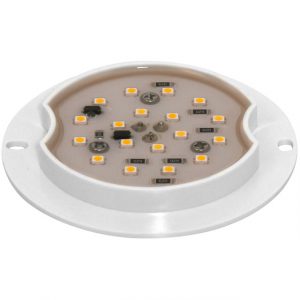 Red LED Conversion Base for GG Glass Lens Lights