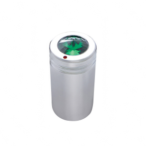 CB Knob With Green Crystal (2-Pack)