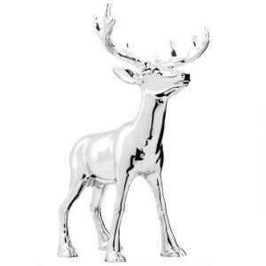 Chrome Buck Hood Ornament