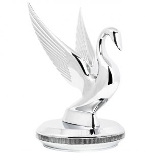 Swan with Chrome Base