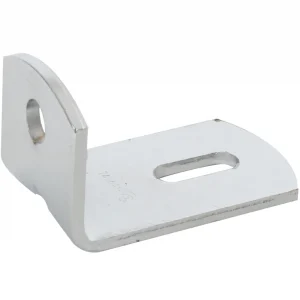 Smooth L Shape Mirror Bracket with Holes