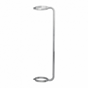 45" Chrome Exhaust Grab Handle - 7" Clamp