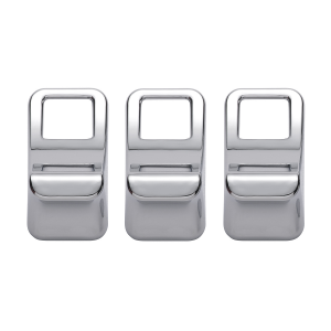 Chrome Switch Cover For Kenworth T680/T880/W990 (3-Pack)