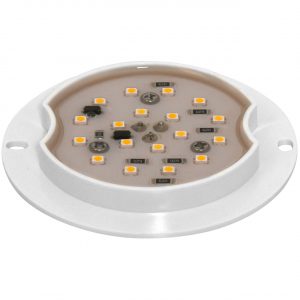 LED Conversion Base for GG Glass Lens Lights AMBER