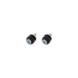 "8" Ball License Plate Fastener (2-Pack)