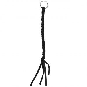 Black Air Horn Pull Artisan Braided Cord