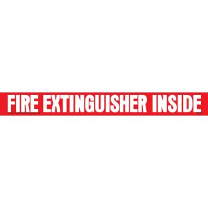 Fire Extinguisher Inside Decal