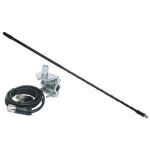 Fiberglass Antenna 3Ft w Mirror Mount