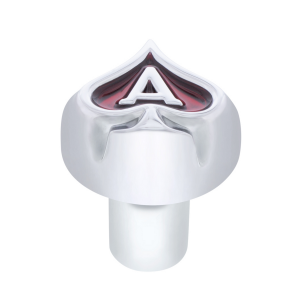 Thread-On Ace of Spades Shift Knob - Chrome