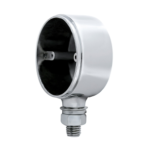 Chrome Die Cast Single Face Light Housing Only