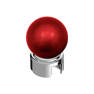 Thread-On Bristol Gearshift Knob with 13/15/18 Speed Adapter-Candy Red