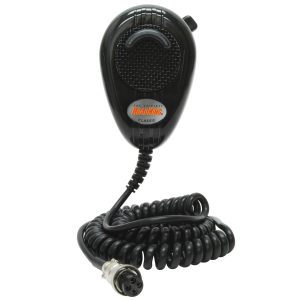 4-Pin Noise-Cancelling CB Mic, Black