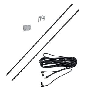 3Ft Dual Antenna Kit, Black